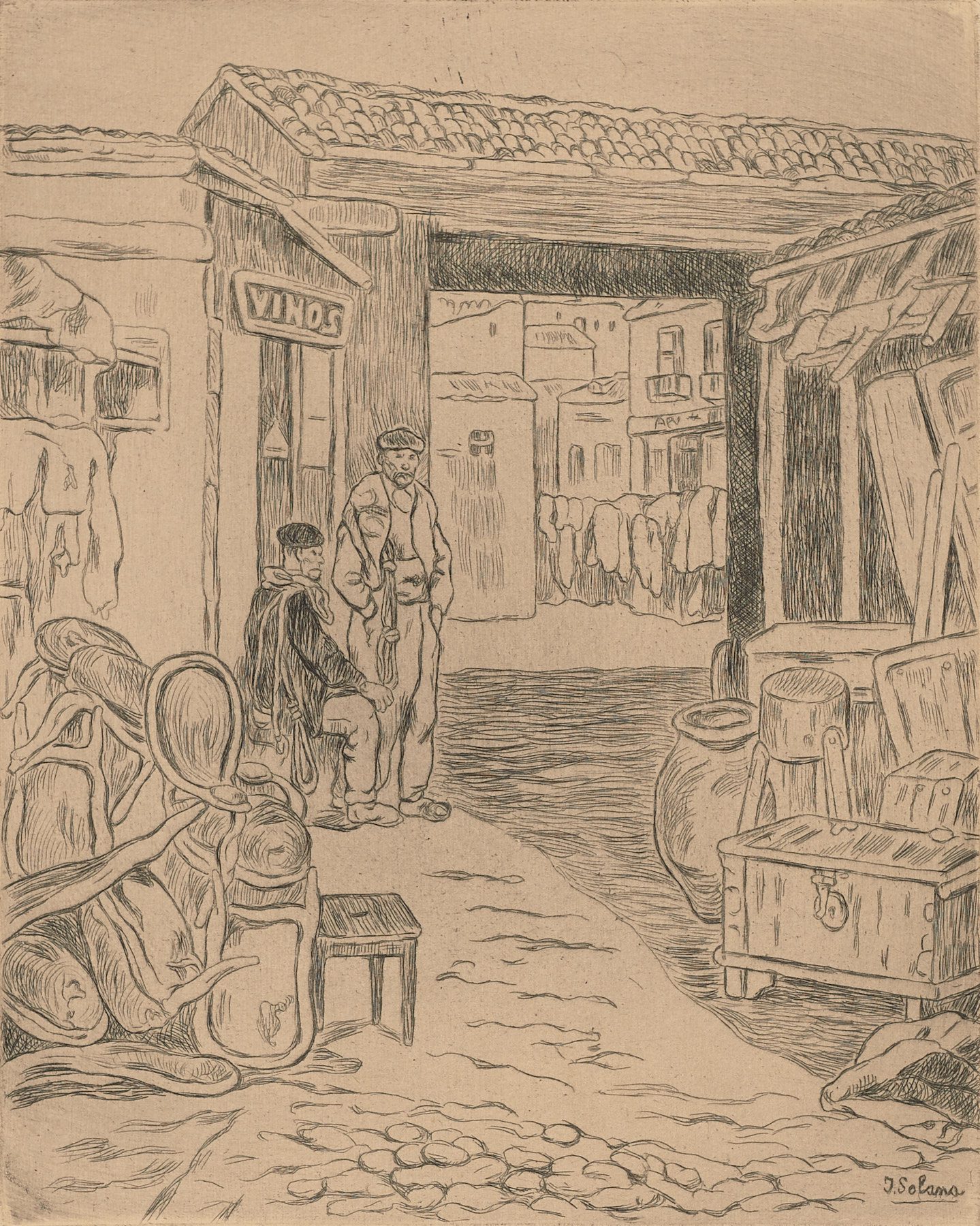 El rastro (Nº 5), José Gutiérrez Solano