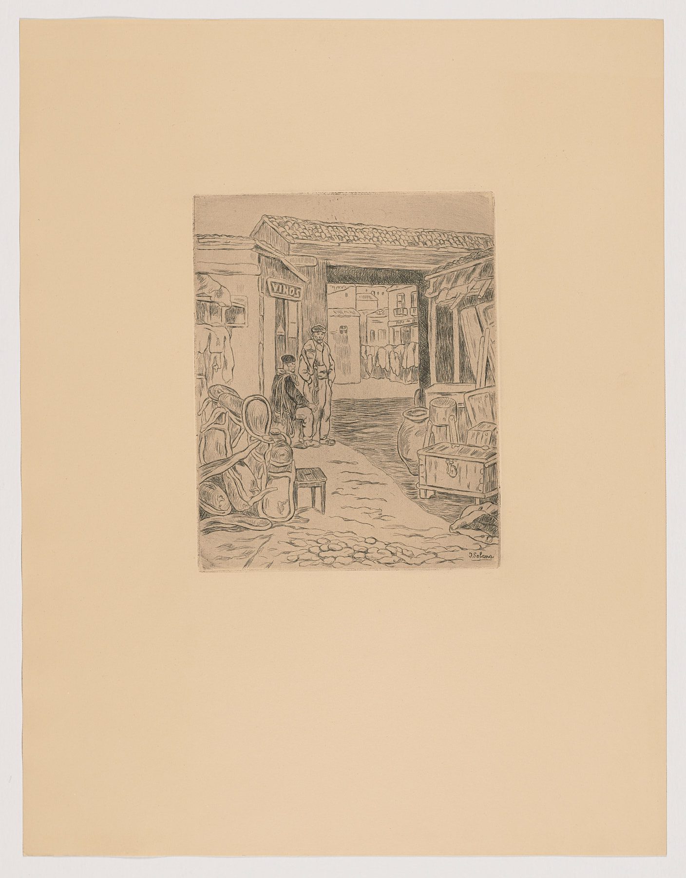 El rastro (Nº 5), José Gutiérrez Solano
