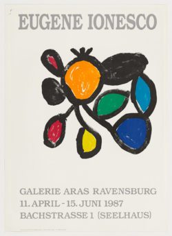 Galería Aras, 1987, Eugene Ionesco