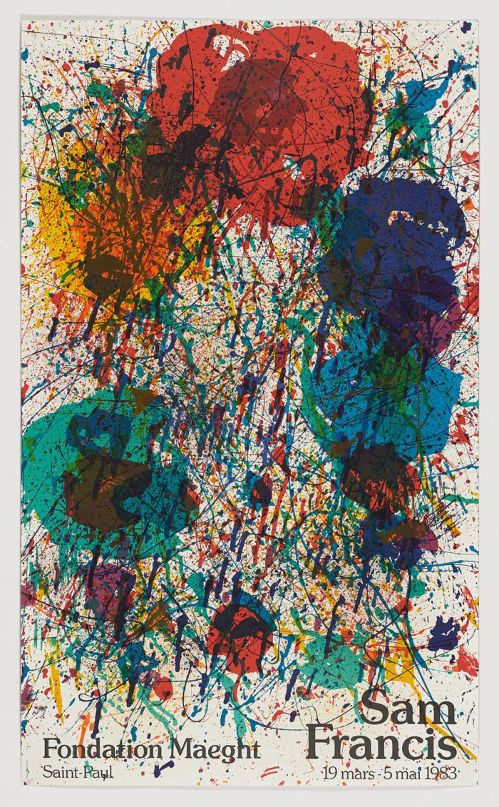 Fondation Maeght, 1983, Sam Francis
