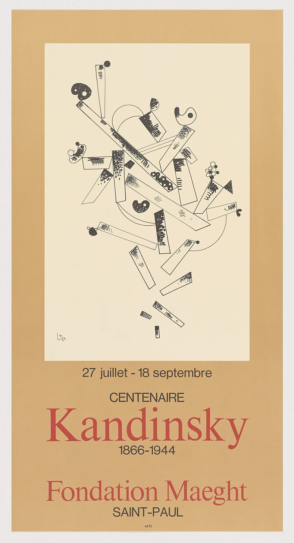 Centenaire Kandinsky 1866-1944. Fondation Maeght, Wasily Kandinsky