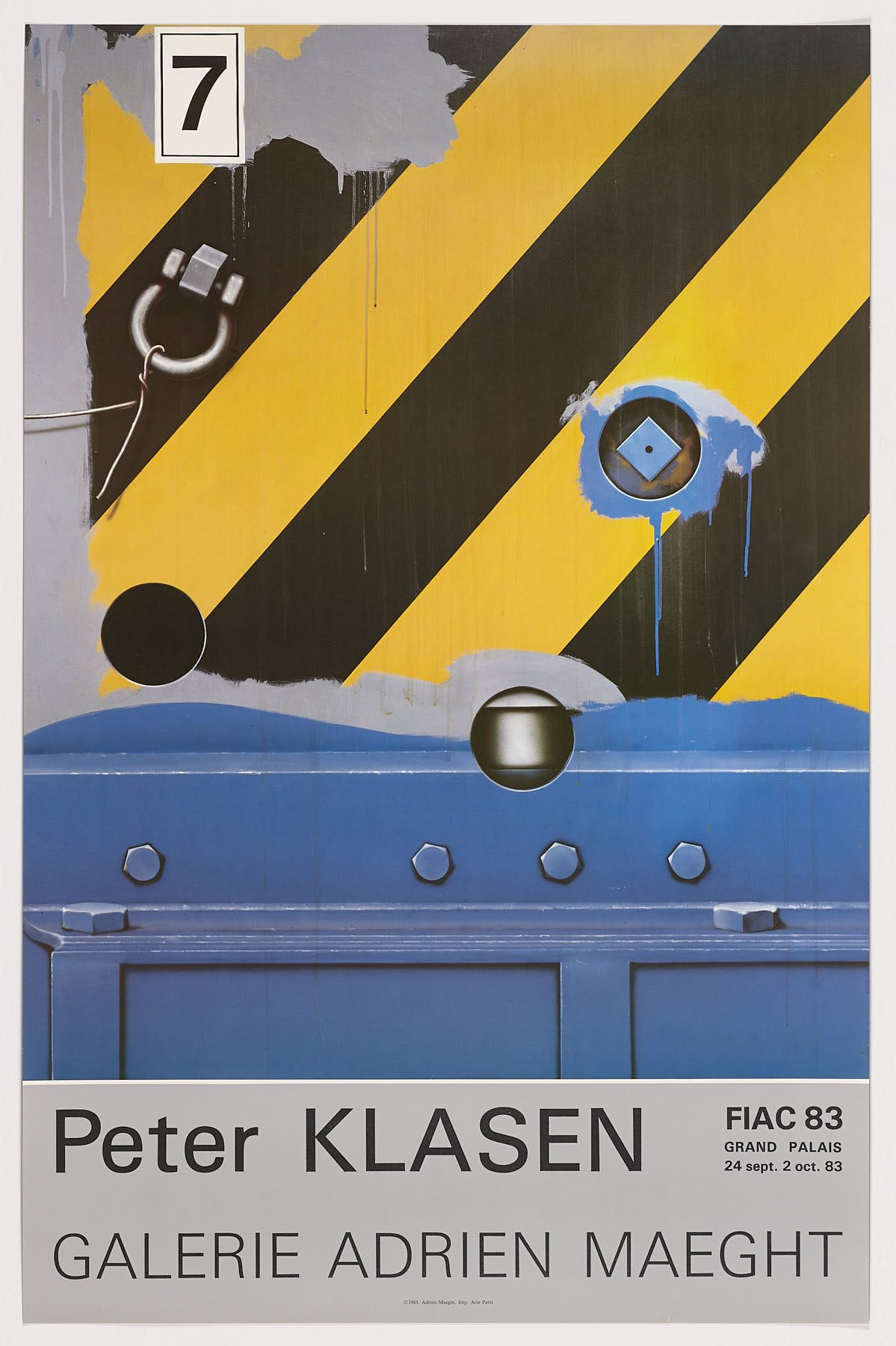 Galería Adrien Maeght, 1983, Peter Klasen