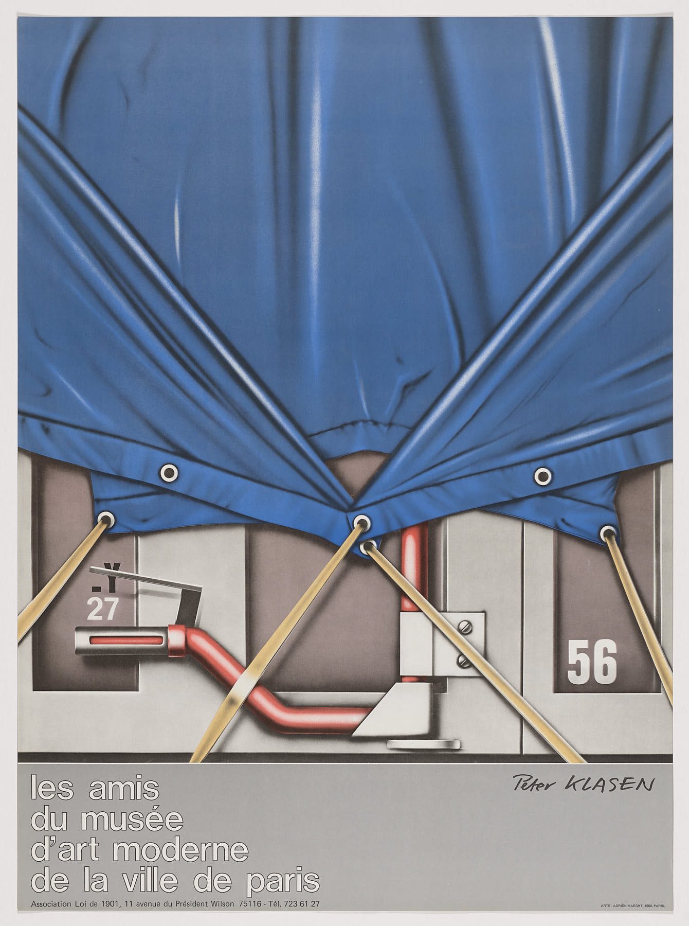 Les Amis du Musée d´Art Moderne, Peter Klasen