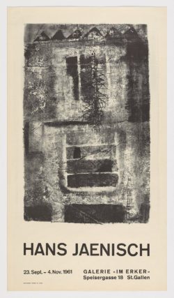 Galerie im Erker, 1961, Hans Jaenisch
