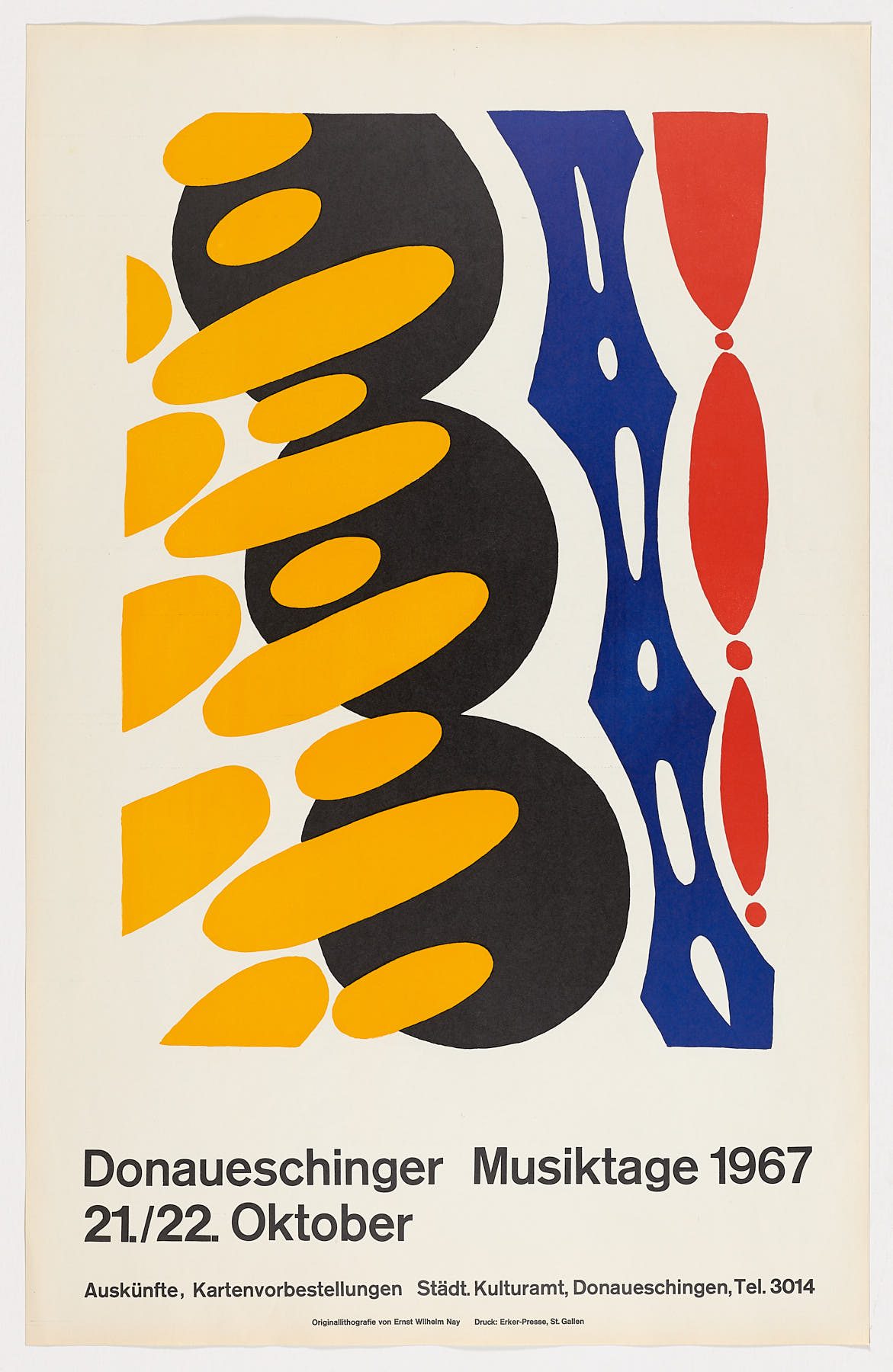 Donaueschinger Musiktage, 1967, Ernst-Wilhelm Nay