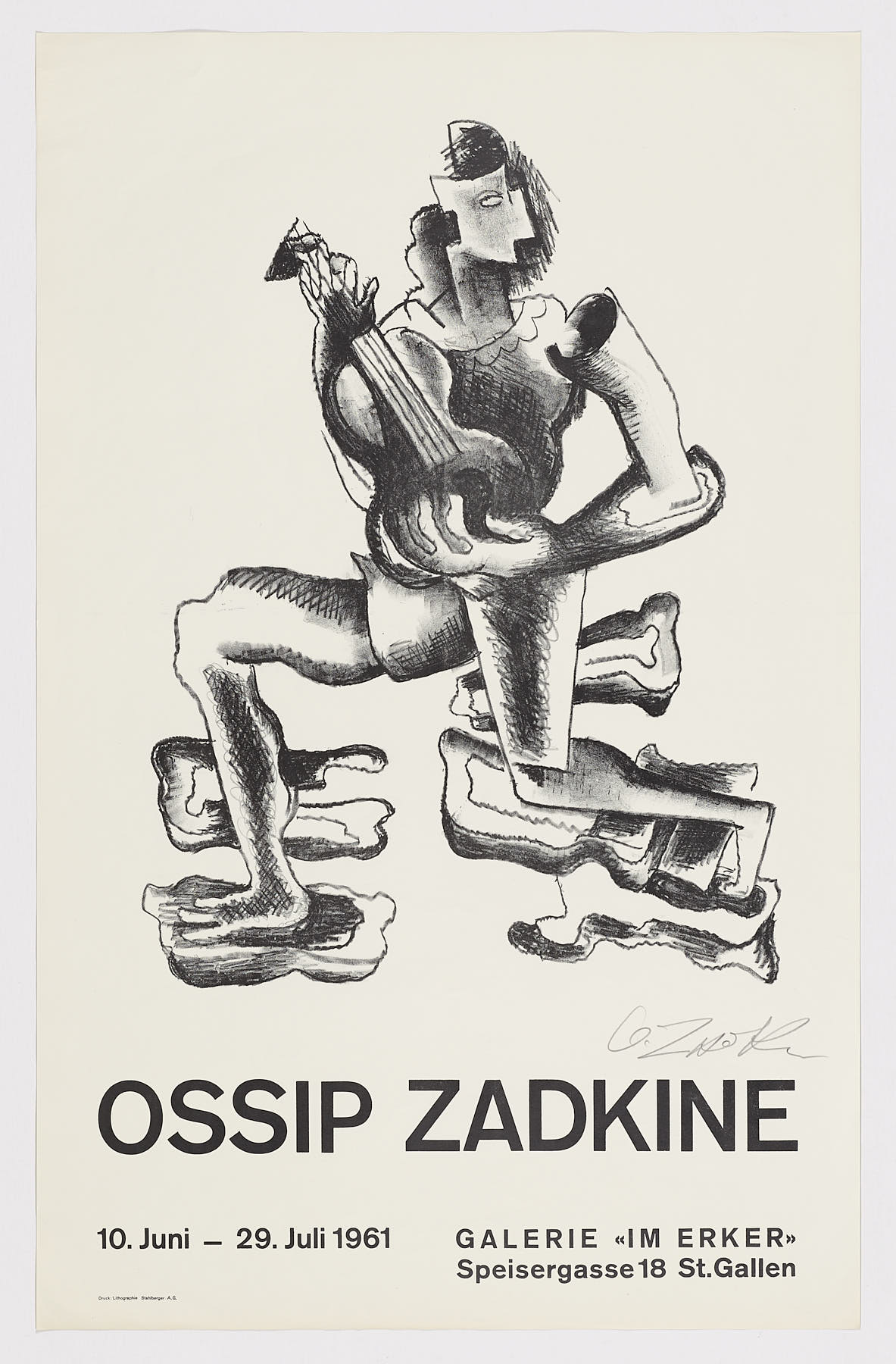 Galerie im Erker, 1961, Ossip Zadkine