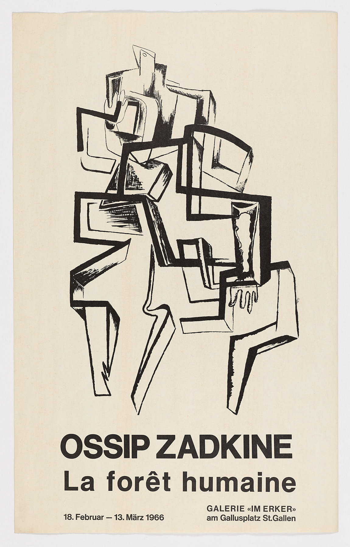 Galerie im Erker, 1966, Ossip Zadkine