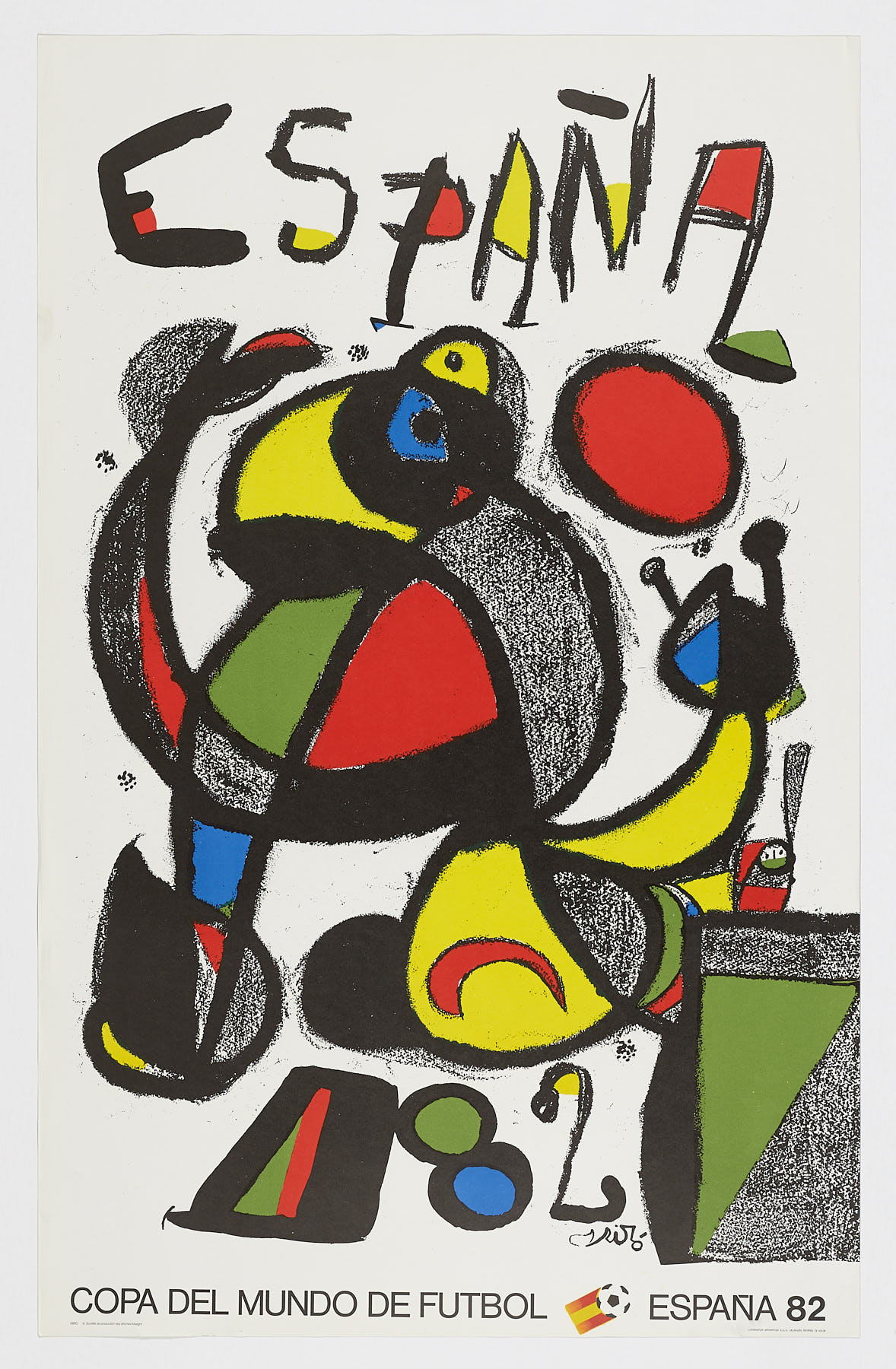 Mundial 82. La fiesta, 1982, Joan Miró