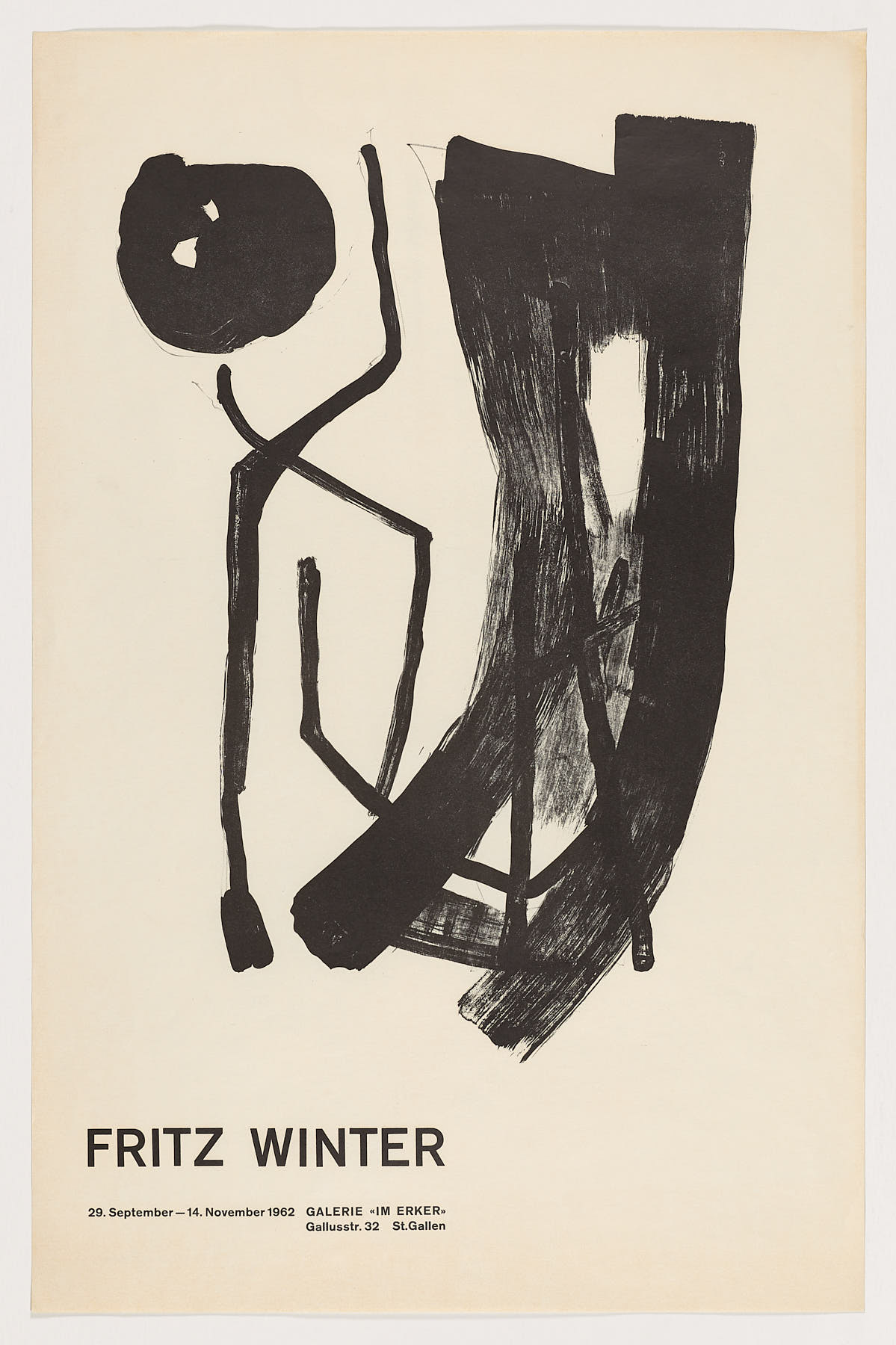 Galerie im Erker, 1962, Fritz Winter