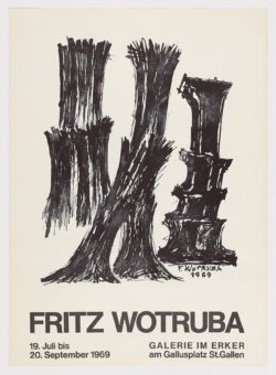 Galerie im Erker, 1969, Fritz Wotruba
