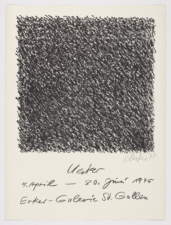 Erker Galerie, 1975, Günther Uecker