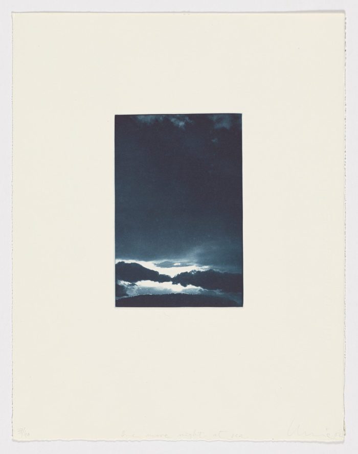 One more night at sea (1), 2002, Juan Uslé