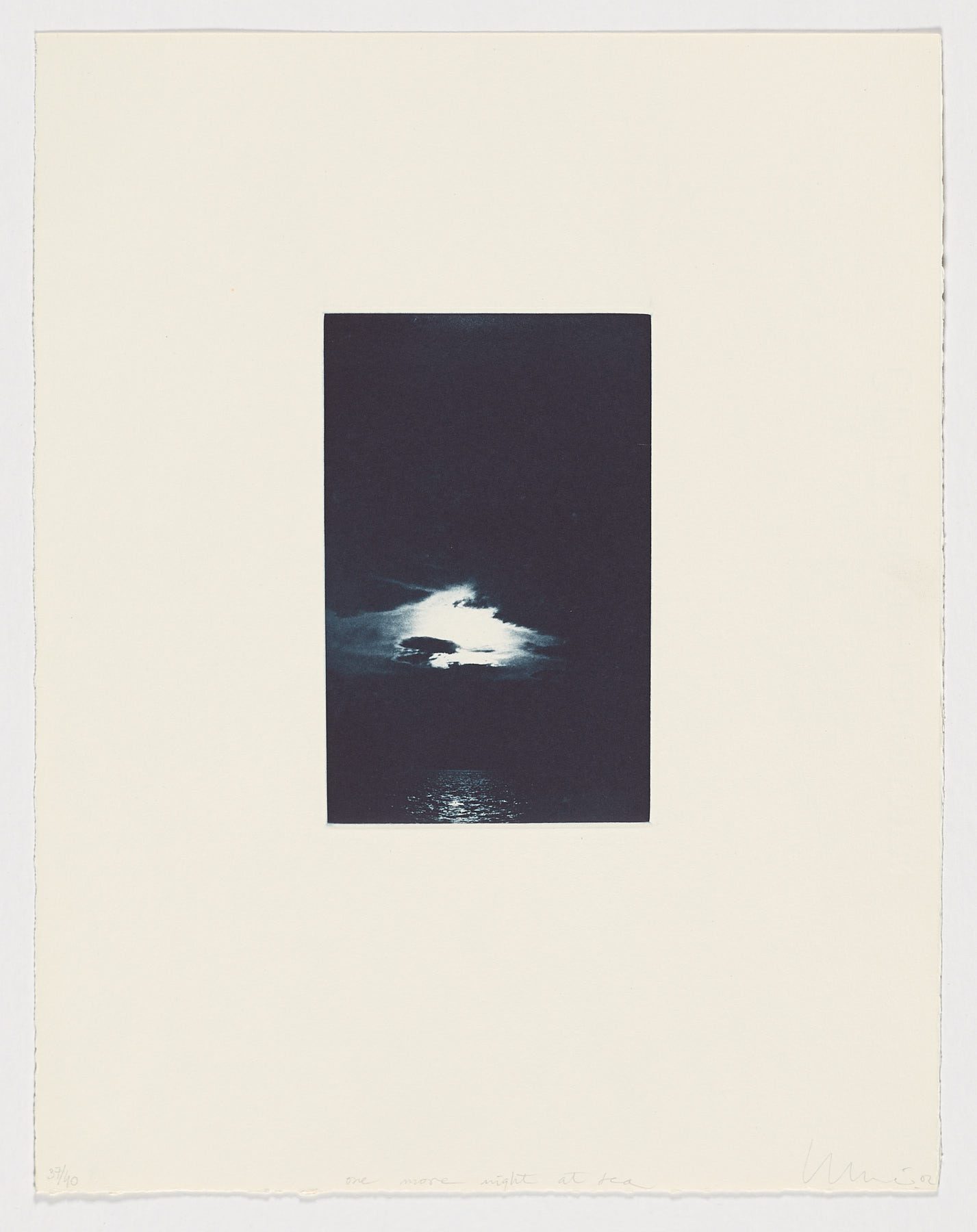 One more night at sea (4), 2002, Juan Uslé