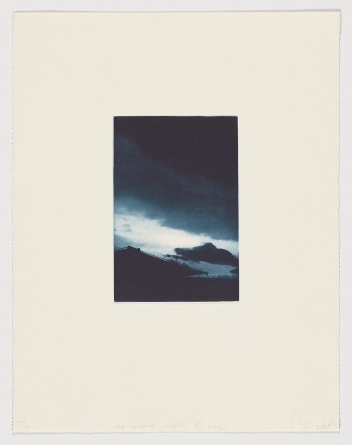 One more night at sea (5), 2002, Juan Uslé