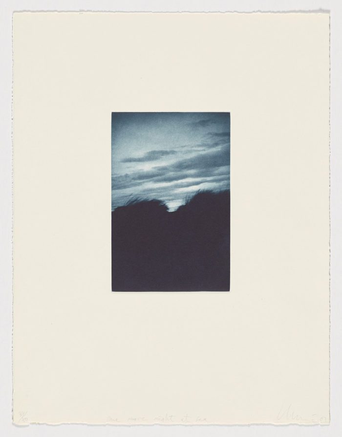 One more night at sea (6), 2002, Juan Uslé