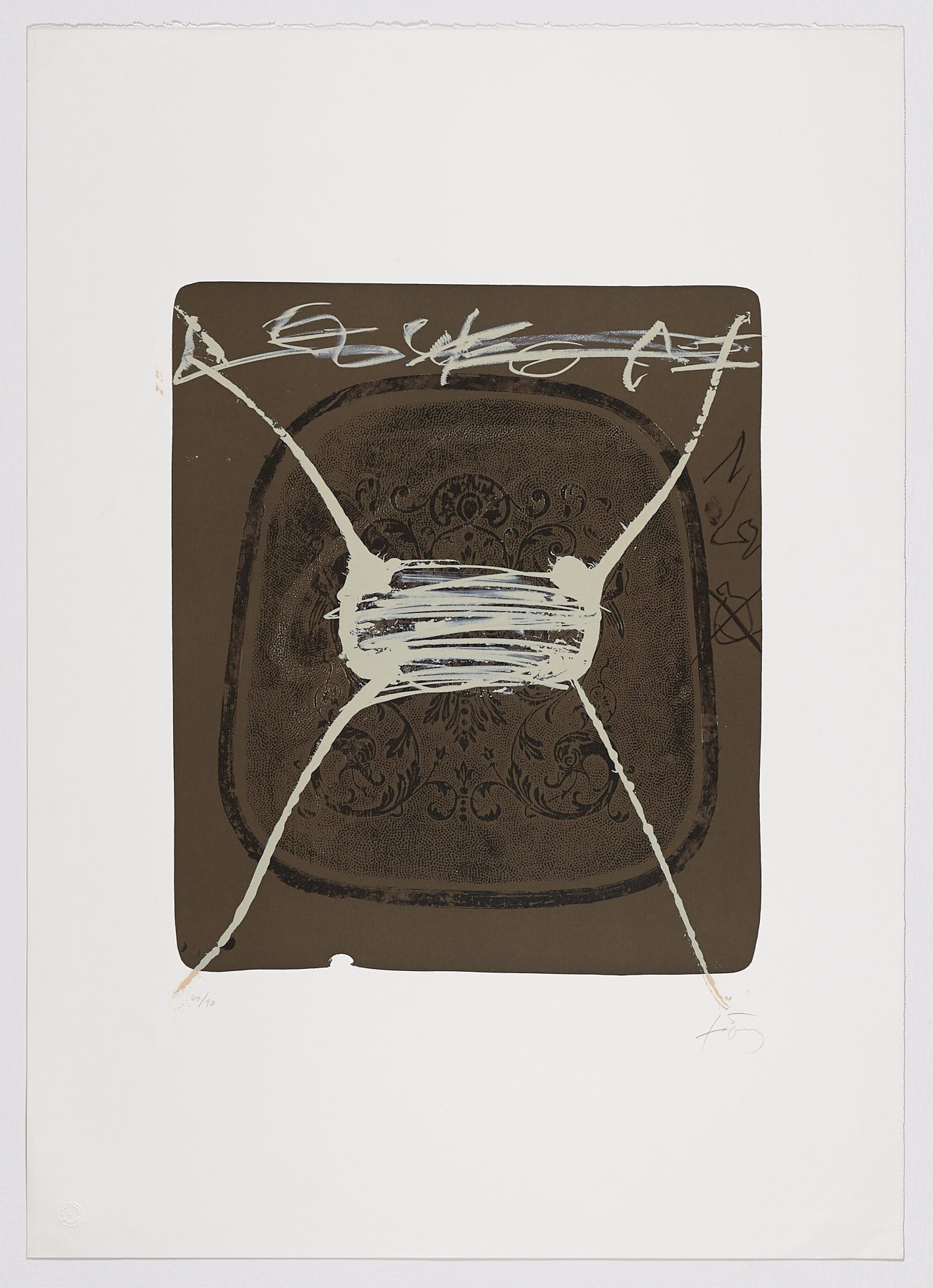 Cherubins (variations IV), Antonio Tàpies