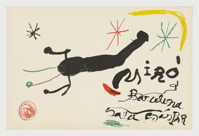 Cubierta para el "Álbum 19" y" Recent Miró", Joan Miró