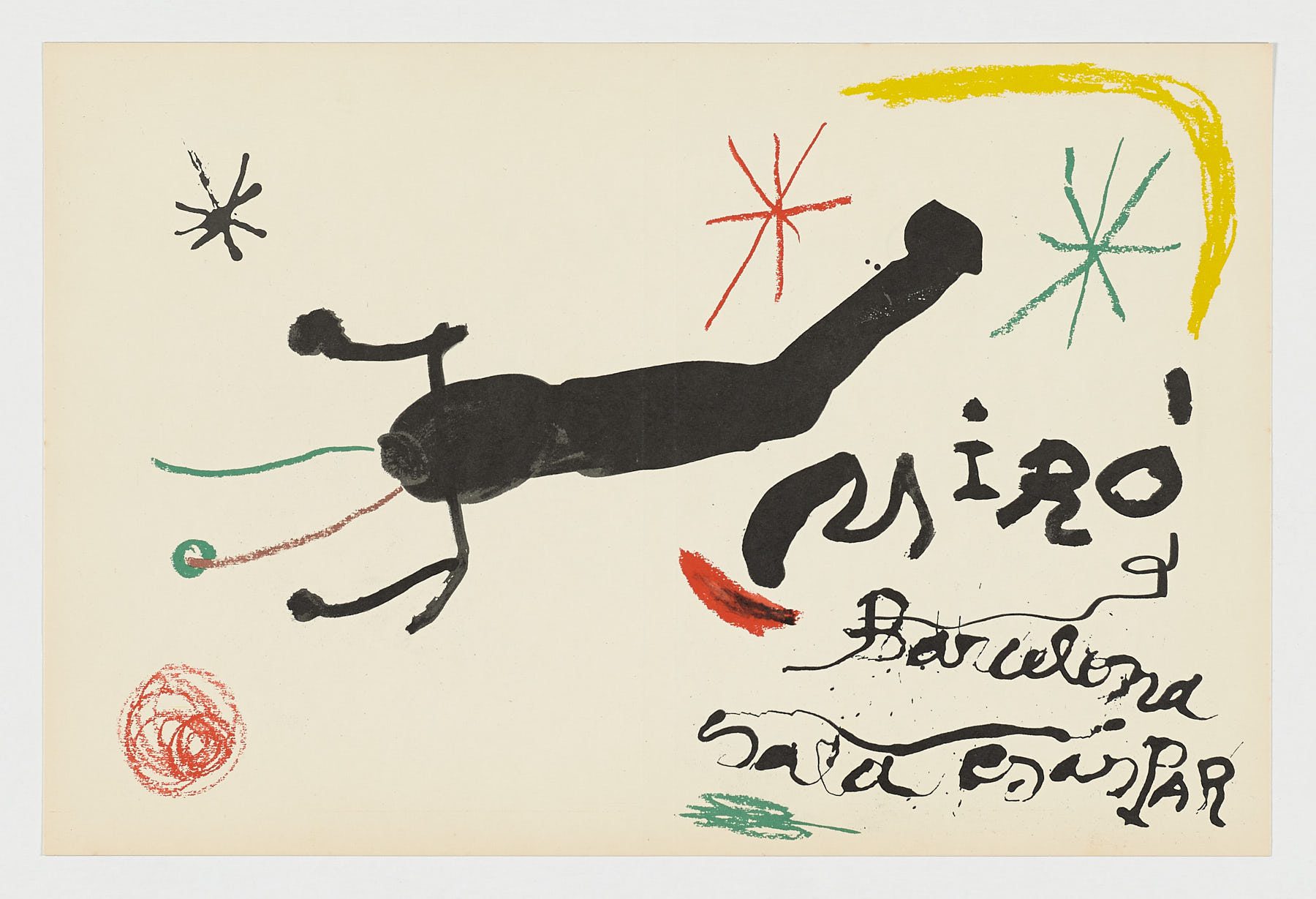 Cubierta para el "Álbum 19" y" Recent Miró", Joan Miró