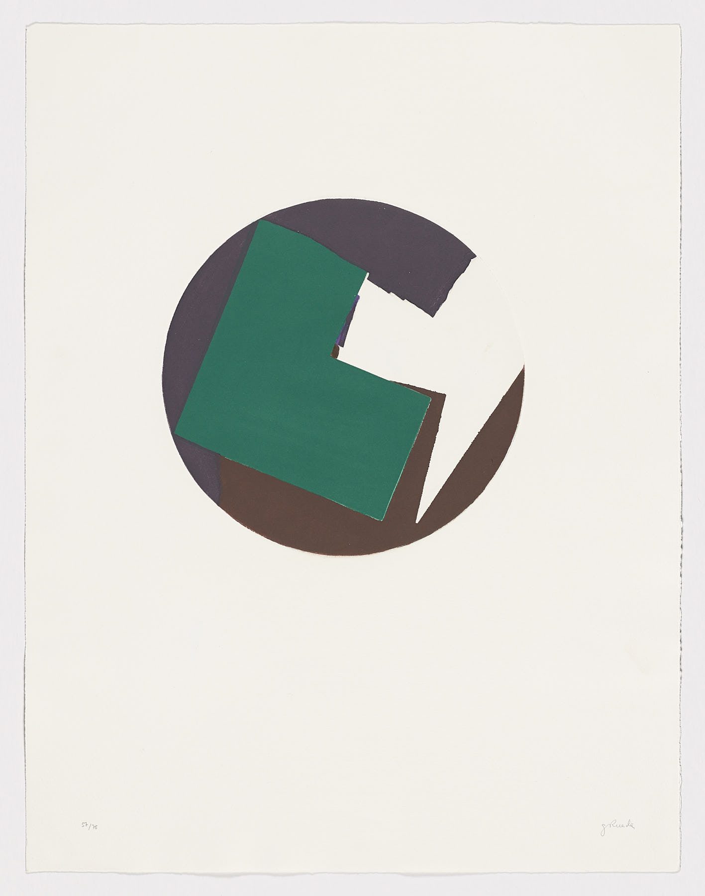 Perfiles, siluetas y límites (I), 1991, Gerardo Rueda