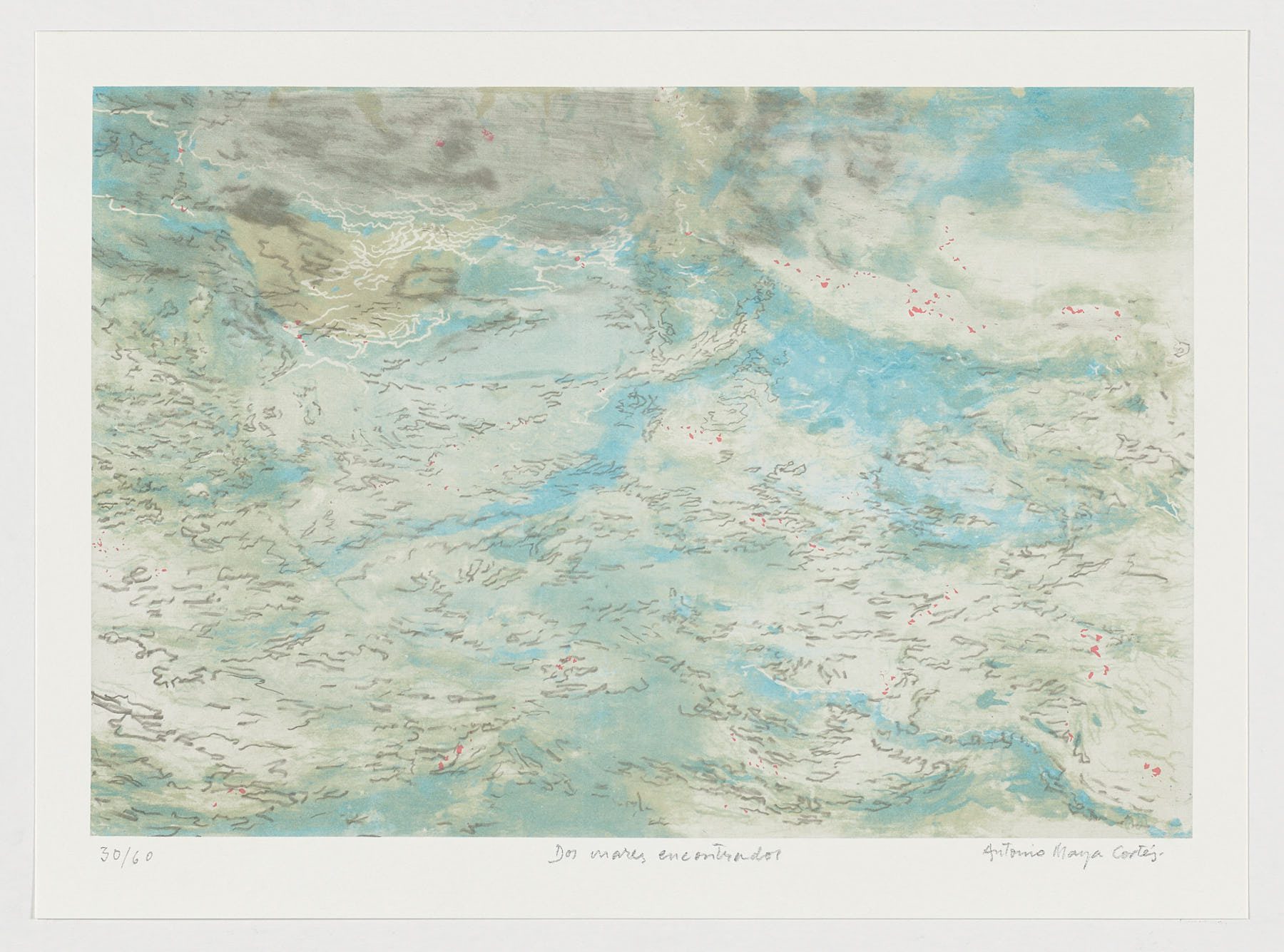 Dos mares encontrados, Antonio Maya