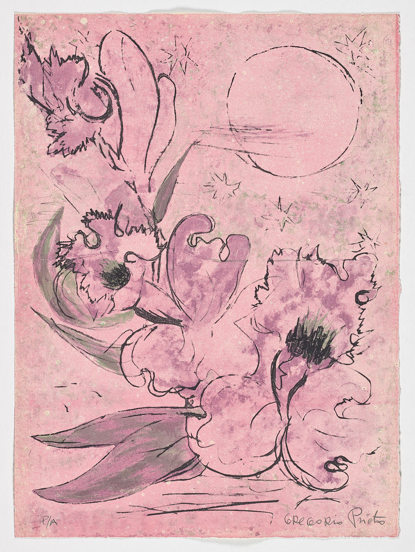 Signo al horror nocturno de las cosas, Gregorio Prieto