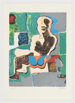 Mujer sentada (1) , Manuel Oyonarte