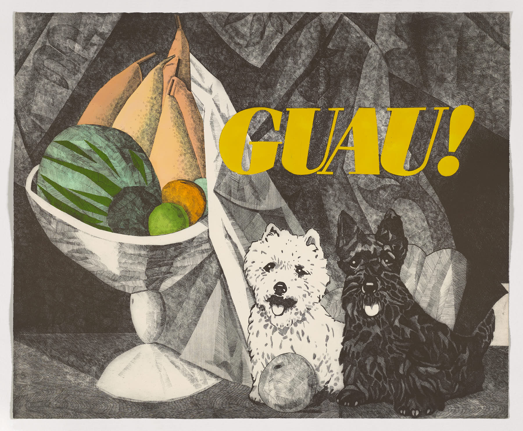 Serie desayunos. Guau!, 1992, Fernando Bellver