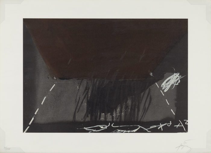 Clau del Foc XII, 1973, Antoni Tàpies