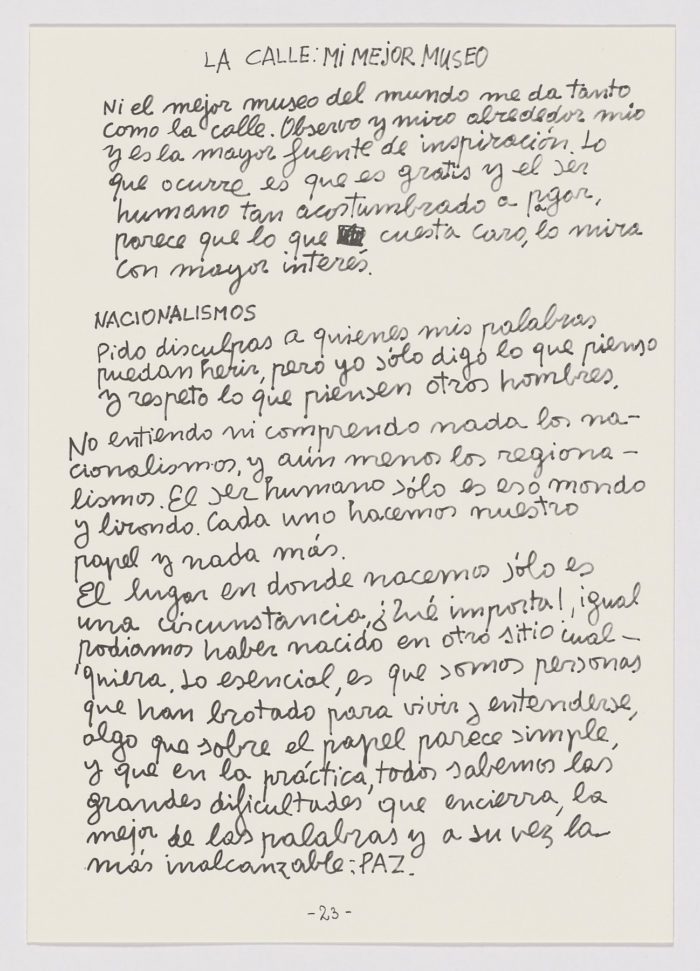 Vivir, Juan Alcalde