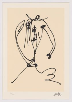 Retrato de Antio Saura, 1991, Antonio Saura