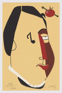 Retrato de Giacomo Rossini, Eduardo Arroyo