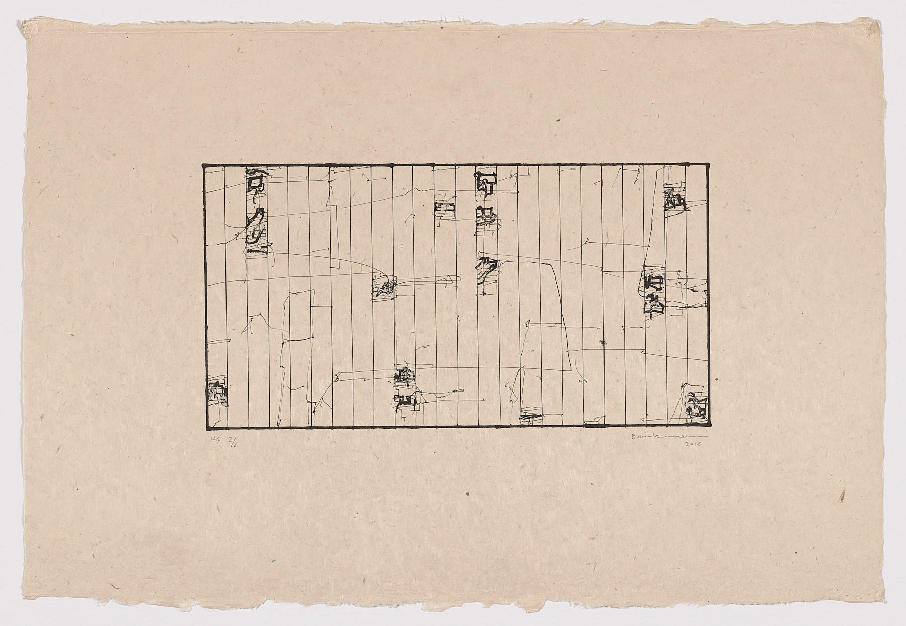 Enigma budista IX, 2016, Enrique Brinkmann