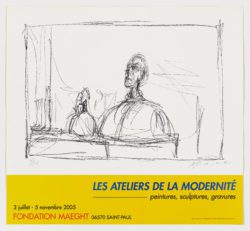 Les ateliers de la modernite, 2005, Alberto Giacometti
