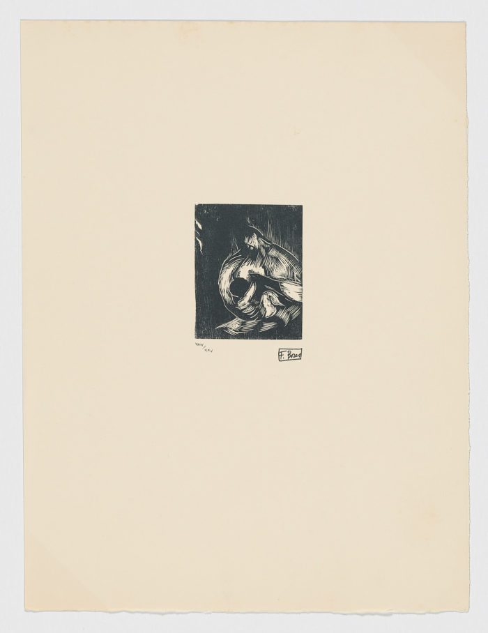 Xilografía II, Francisco Bores