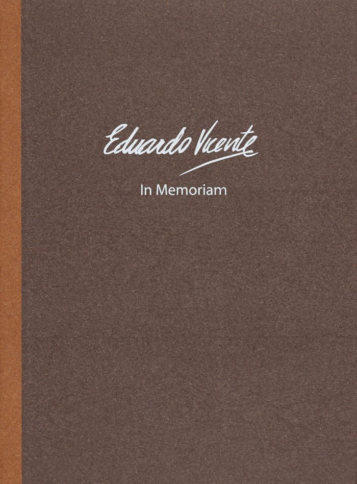 In Memoriam, Eduardo Vicente