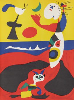 L'été. Summer, 1938, Joan Miró (anverso)