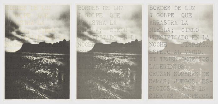 Bordes de luz, 2016, Ángeles San José