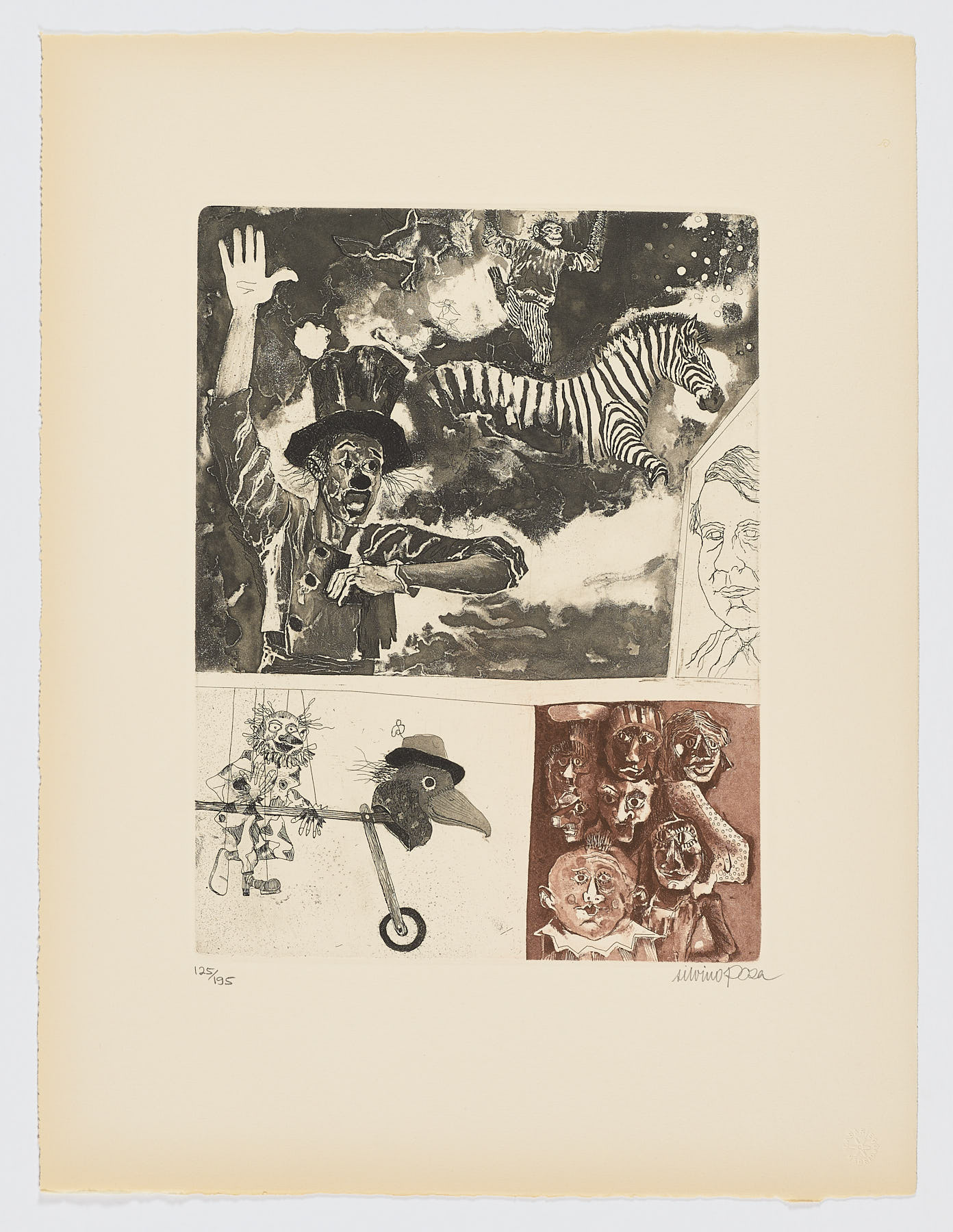 Clowns (I), Silvino Poza