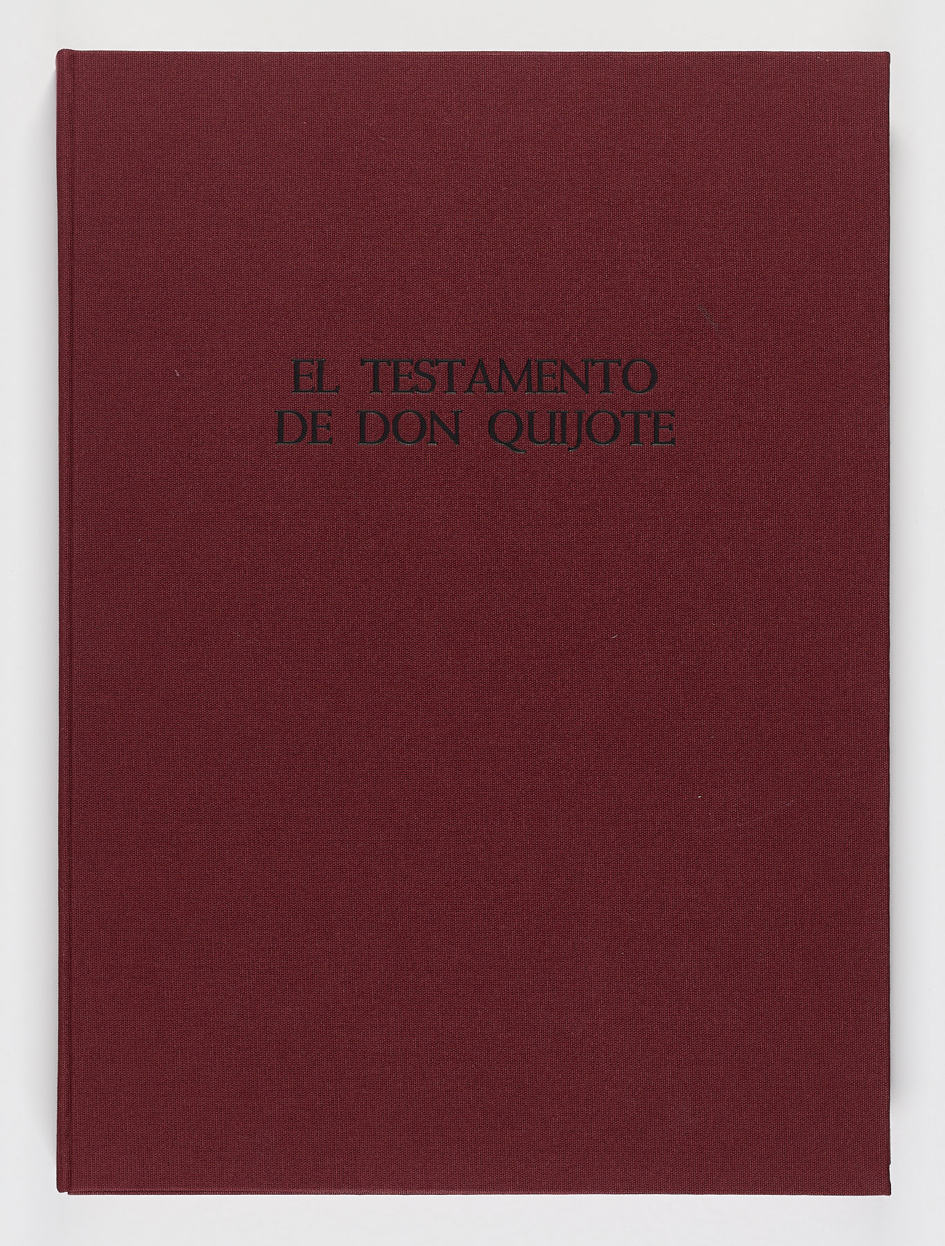 El Testamento de Don Qujote, François Marechal