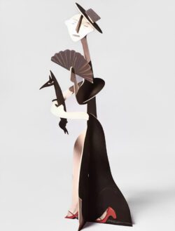 Figura con Perro, Ana Juan