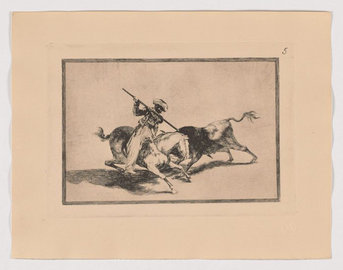 La Tauromaquia (5), Francisco de Goya