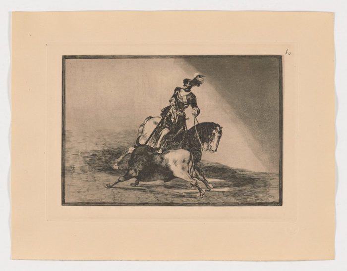 La Tauromaquia (10), Francisco de Goya