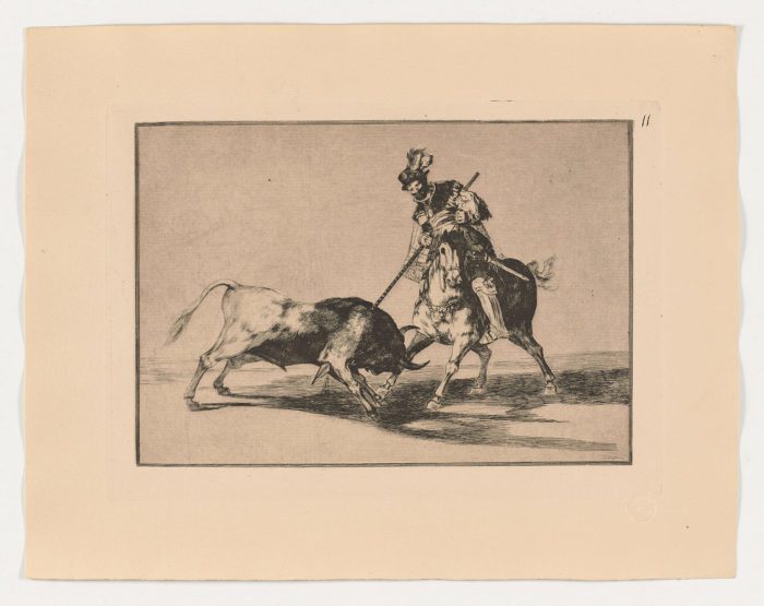 La Tauromaquia (11), Francisco de Goya