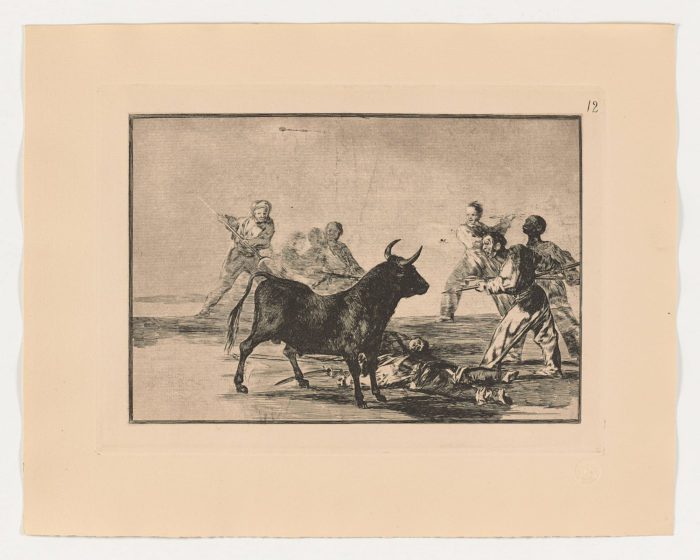 La Tauromaquia (12), Francisco de Goya