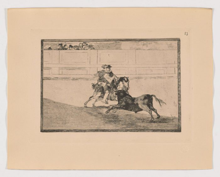 La Tauromaquia (13), Francisco de Goya