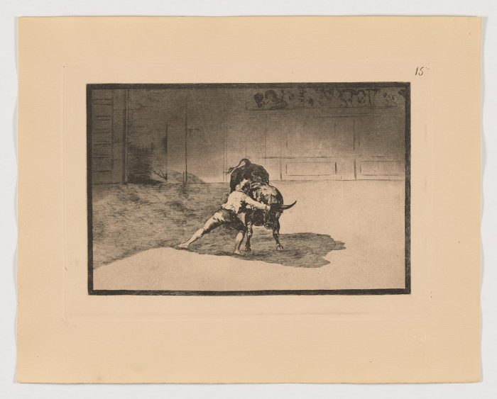 La Tauromaquia (15), Francisco de Goya