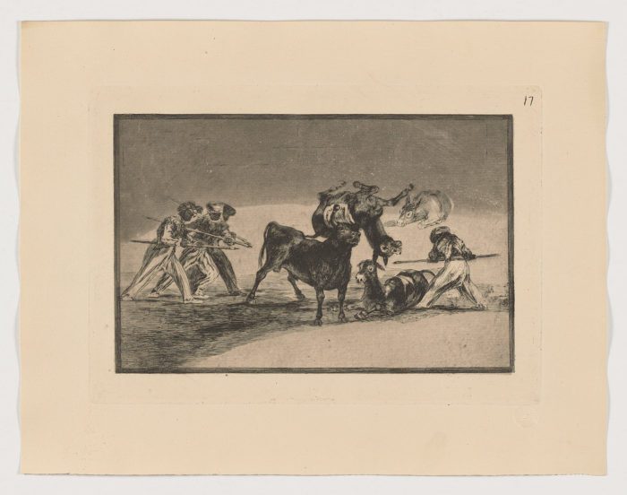 La Tauromaquia (17), Francisco de Goya