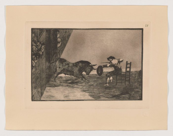 La Tauromaquia (18), Francisco de Goya