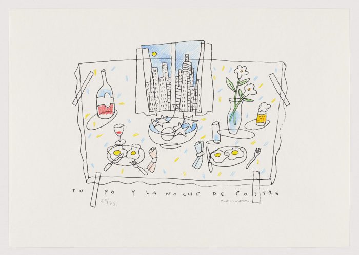 Tú yo y la noche de postre, 2014, Fernando Bellver