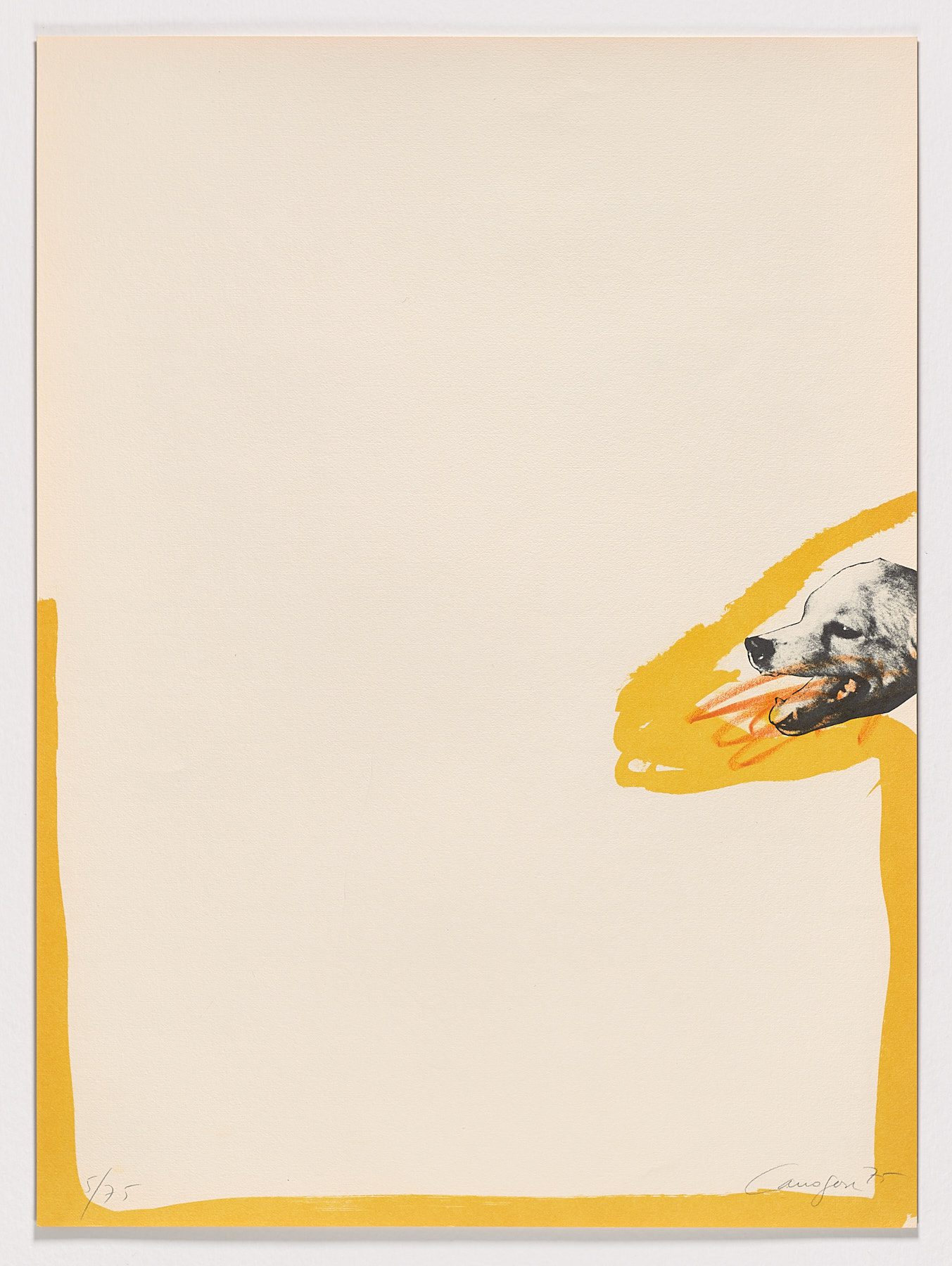 Homenaje a Goya, Rafael Canogar